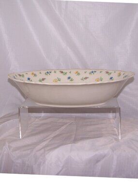 9" Oval Vegetable Bowl Suzanne by SYRACUSE